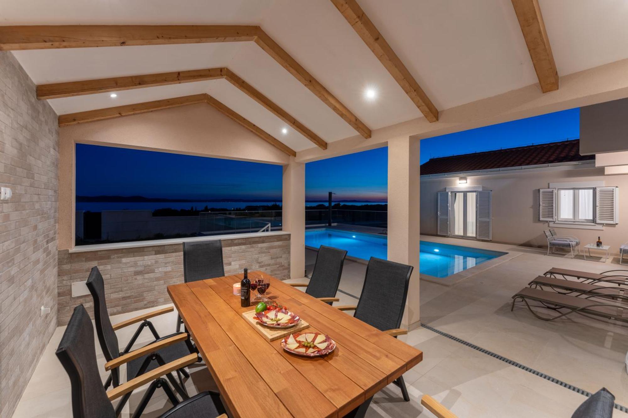 Villa Kale Задар Екстериор снимка